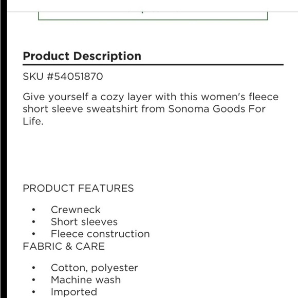 Sonoma Short Sleeve Sweatshirt Woman’s size 1X purple tie dye NWT Crewne… - Picture 12 of 14